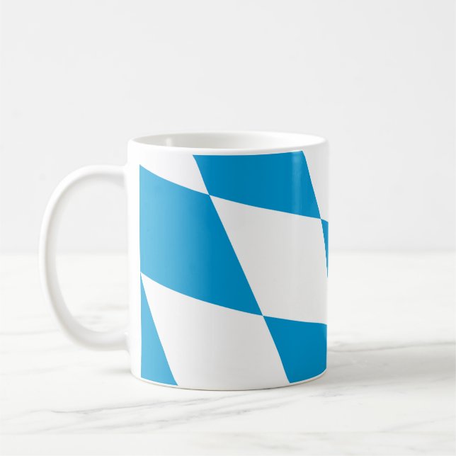 Flagge Bayerns, DEUTSCHLAND Kaffeetasse (Links)