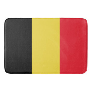 Flagge Belgien Tricolore Badematte