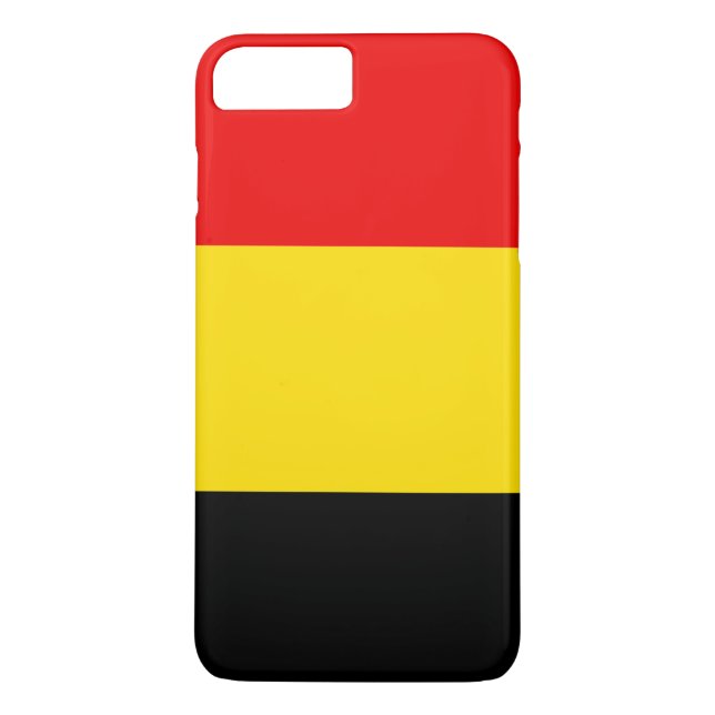 Flagge Belgiens Case-Mate iPhone Hülle (Rückseite)