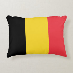Flagge Belgiens Dekokissen