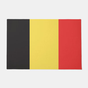Flagge Belgiens Fußmatte