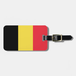 Flagge Belgiens Gepäckanhänger