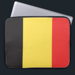 Flagge Belgiens Laptopschutzhülle<br><div class="desc">Teil 2:3,  Flagge Belgiens.</div>