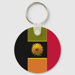 Flagge Belgiens Schlüsselanhänger der gestreiften 