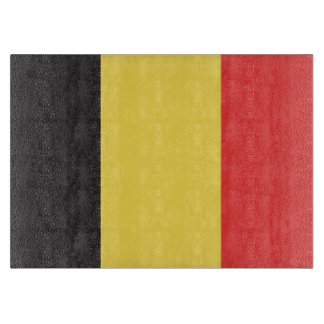 Flagge Belgiens Schneidebrett