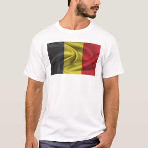 Flagge Belgiens T-Shirt