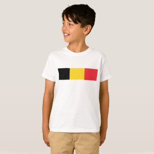 Flagge Belgiens T-Shirt