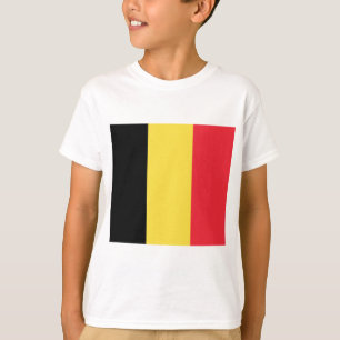 Flagge Belgiens T-Shirt