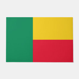 Flagge Benins (Afrika) Fußmatte
