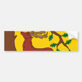 Flagge Berkshire (Vereinigtes Königreich) Autoaufkleber