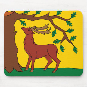 Flagge Berkshire (Vereinigtes Königreich) Mousepad