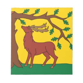 Flagge Berkshire (Vereinigtes Königreich) Notizblock