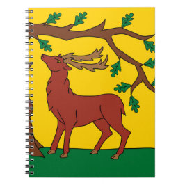 Flagge Berkshire (Vereinigtes Königreich) Notizblock