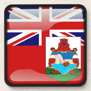 Flagge Bermudas Untersetzer