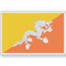 Flagge Bhutans