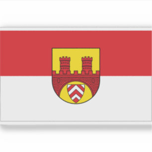 Flagge Bielefeld, Deutschland Aufkleber
