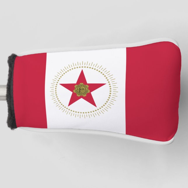 Flagge Birmingham, Alabama Golf Head Cover Golf Headcover (Vorderseite)