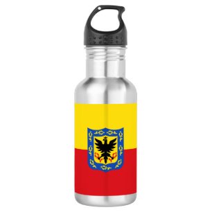 Flagge Bogota, Kolumbien Wasserflasche