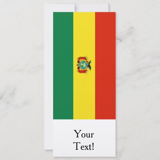 Flagge Boliviens (Vorderseite)