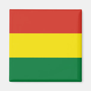 Flagge Boliviens (Bolivien) Magnet