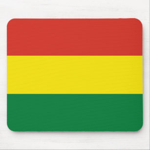 Flagge Boliviens (Bolivien) Mousepad