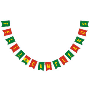 Flagge Boliviens Geburtstagsdekorationen