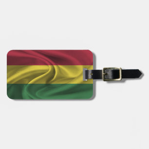 Flagge Boliviens Gepäckanhänger