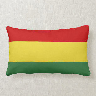 Flagge Boliviens Lendenkissen