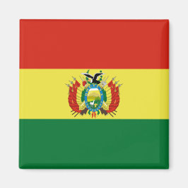 Flagge Boliviens Magnet