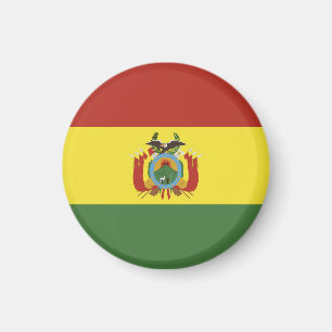 Flagge Boliviens Magnet