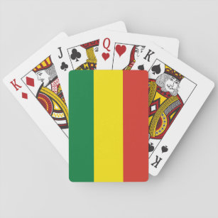 Flagge Boliviens Spielkarten