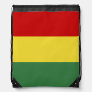Flagge Boliviens Sportbeutel