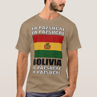 Flagge Boliviens T-Shirt