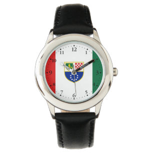 Flagge Bosnien und Herzegowina Armbanduhr
