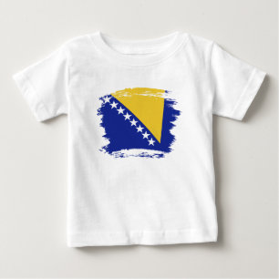Flagge Bosnien und Herzegowina Baby T-shirt