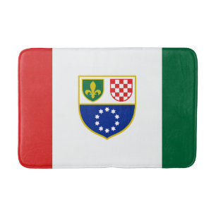Flagge Bosnien und Herzegowina Badematte