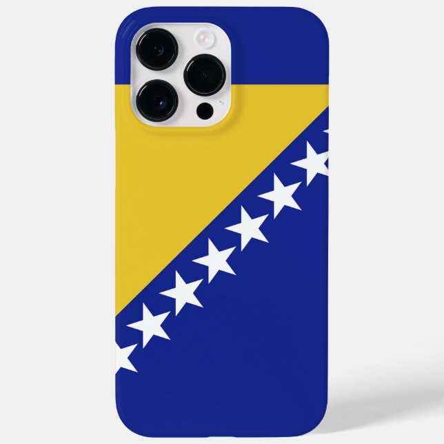 Flagge Bosnien und Herzegowina Case-Mate iPhone 14 Pro Max Hülle (Rückseite)
