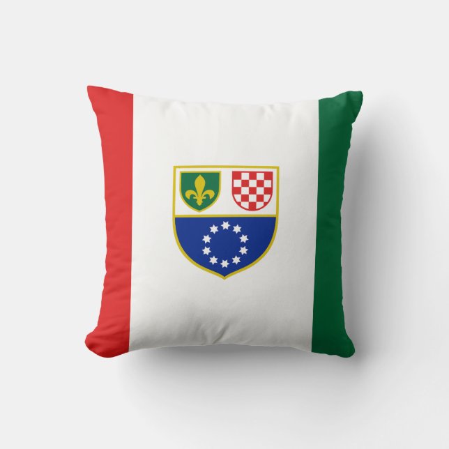 Flagge Bosnien und Herzegowina Kissen (Vorderseite)