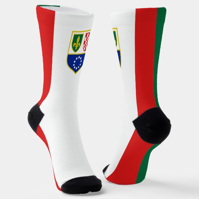 Flagge Bosnien und Herzegowina Socken (Gewinkelt)