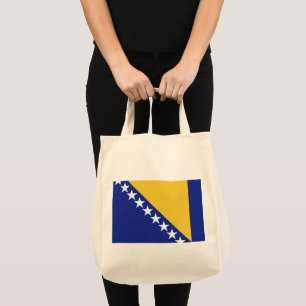 Flagge Bosnien und Herzegowina Tragetasche