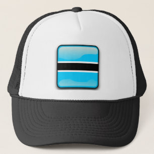 Flagge Botswanas Truckerkappe