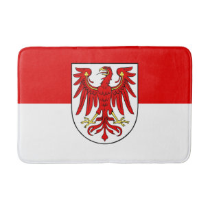 Flagge Brandenburgs Badematte