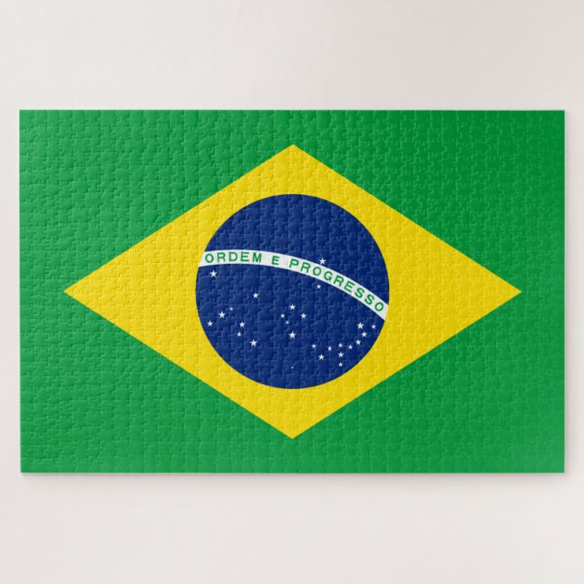 Flagge Brasiliens (Horizontal)