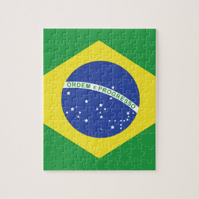 Flagge Brasiliens (Vertikal)
