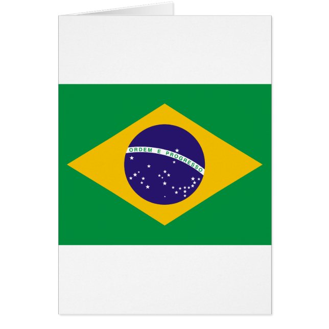 Flagge Brasiliens (Vorne)