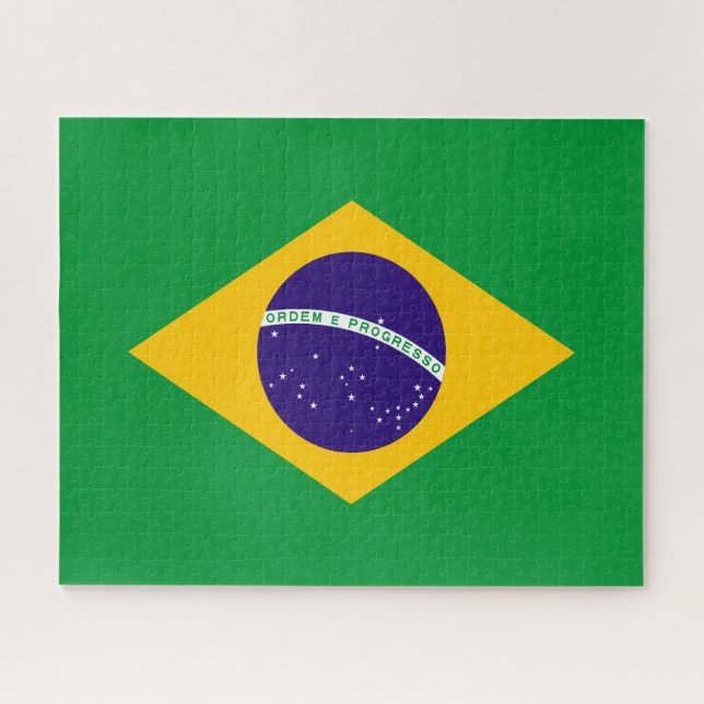 Flagge Brasiliens (Horizontal)