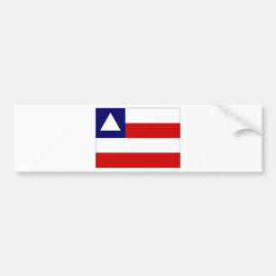 Flagge Brasiliens Bahia Autoaufkleber
