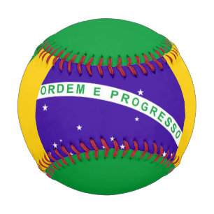 Flagge Brasiliens Baseball