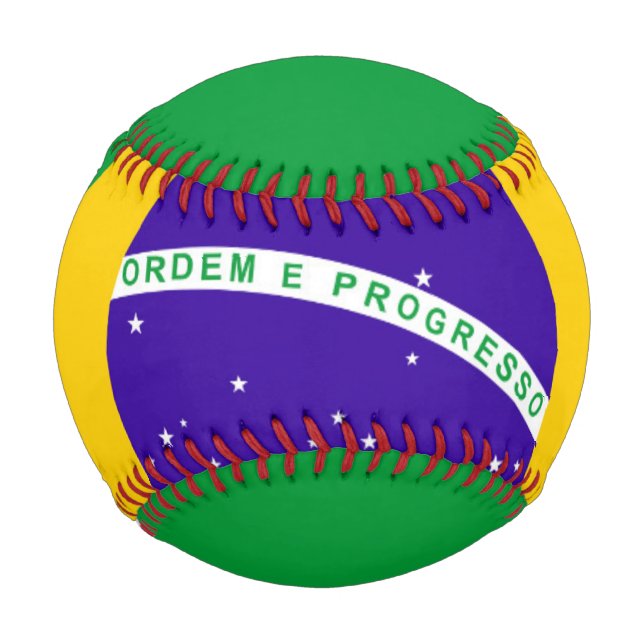 Flagge Brasiliens Baseball (Vorderseite)
