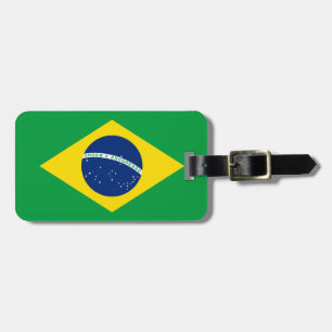Flagge Brasiliens Gepäckanhänger